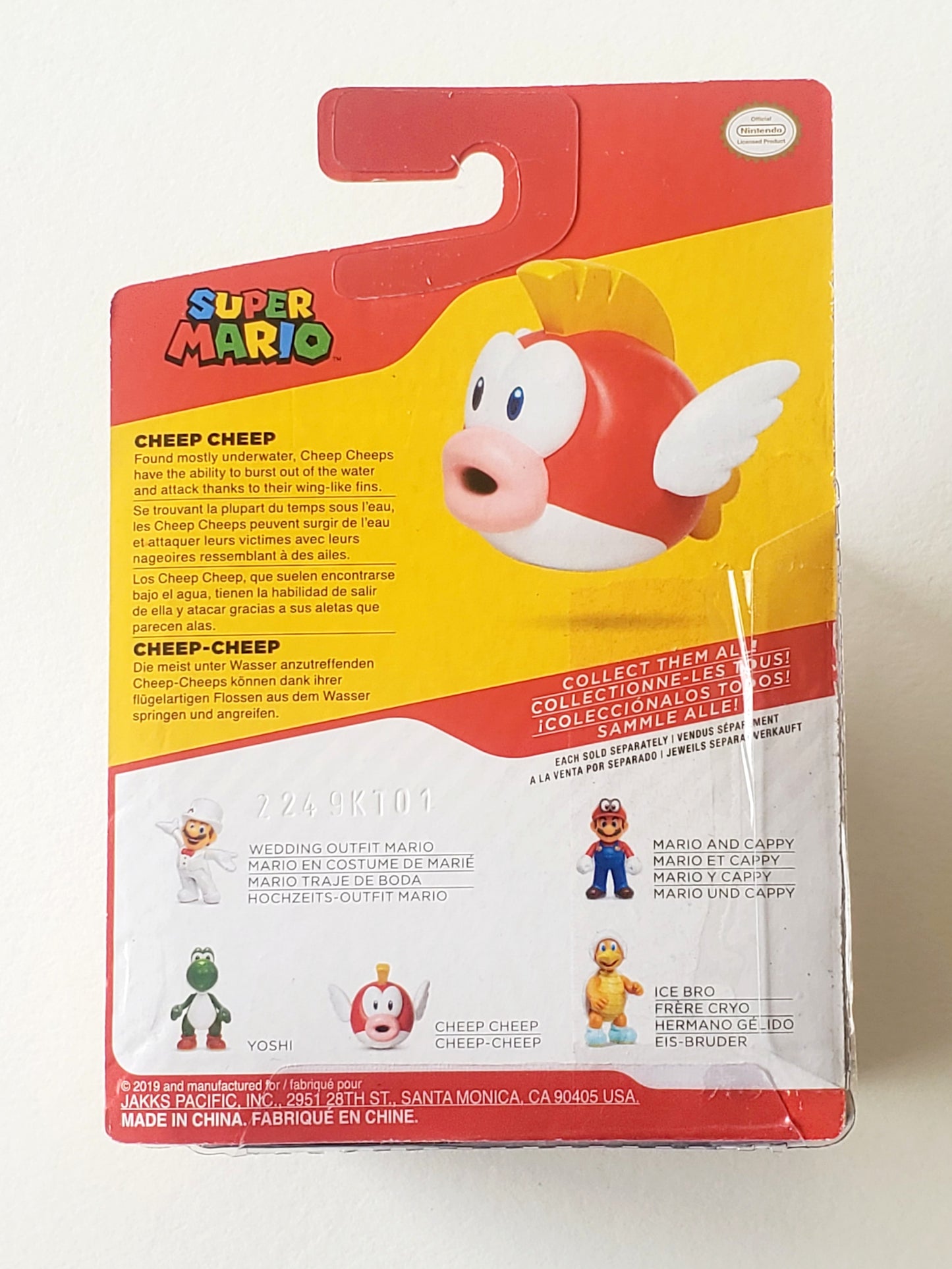 Super Mario Wave 20 Cheep Cheep 2.5-Inch Figure