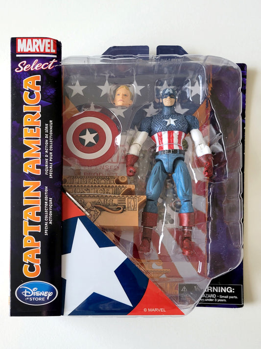 Marvel Select Exclusive Captain America Action Figure