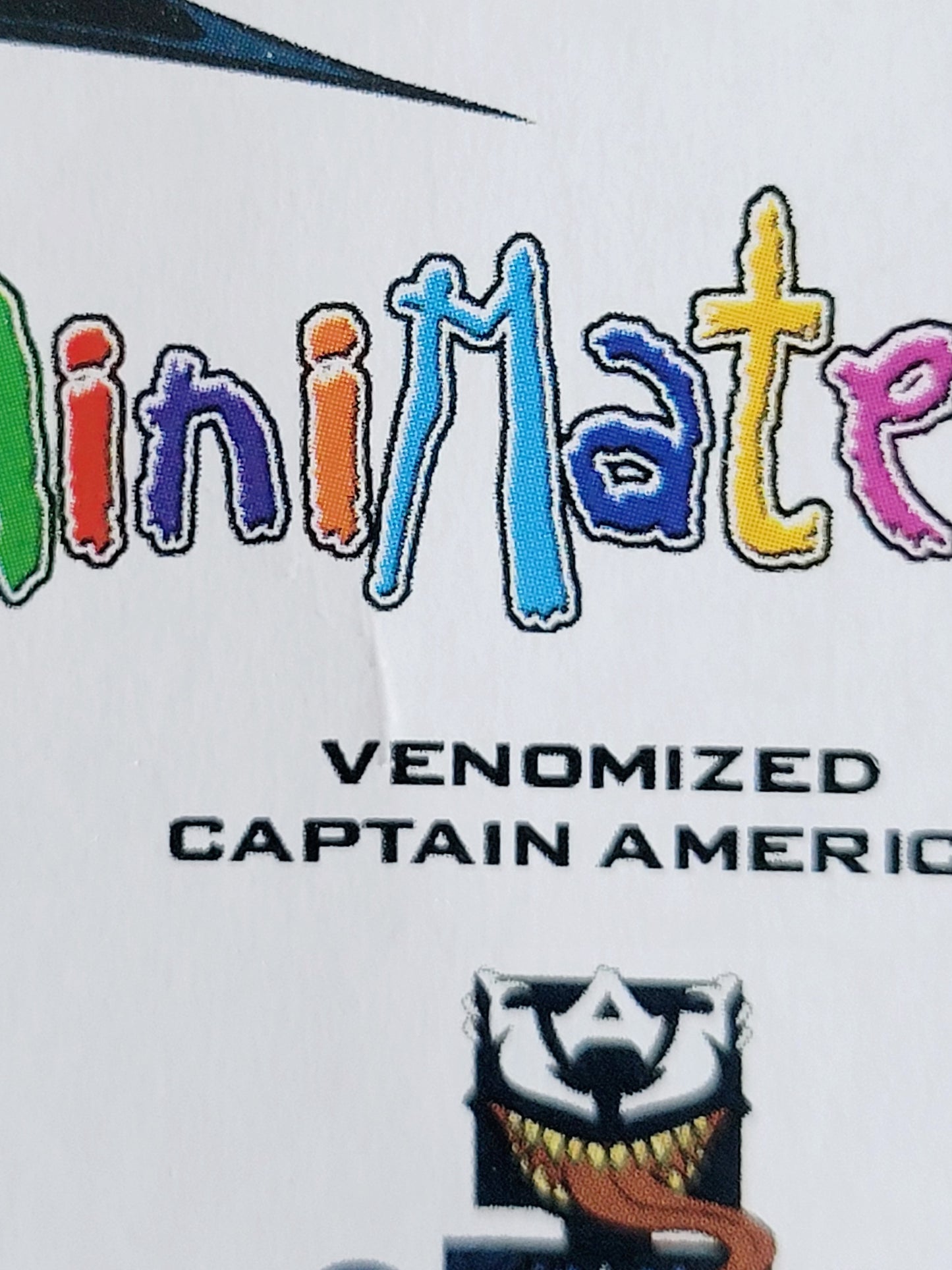 Spider-Man Maximum Venom Minimates Exclusive Venom & Venomized Captain America Action Figures