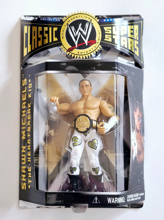 WWE Classic Superstars Series 1 Shawn Michaels "The Heartbreak Kid" Action Figure
