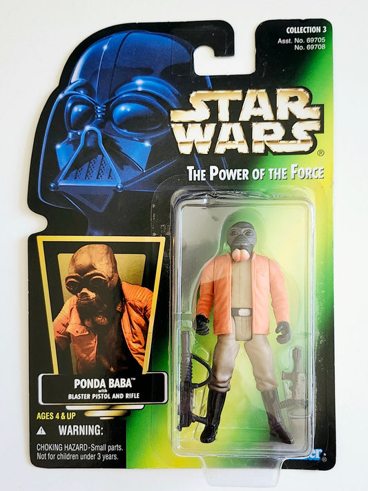 Star Wars: Power of the Force Ponda Baba (Hologram Card) 3.75-Inch Action Figure