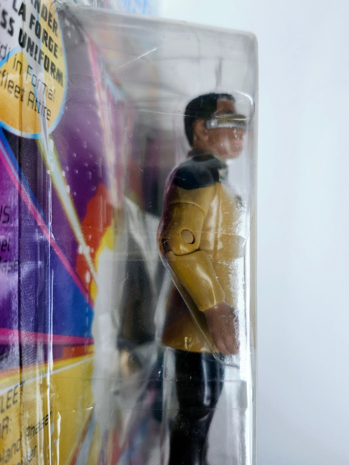 Star Trek: The Next Generation Lt. Cmdr. Geordi La Forge in Dress Uniform 4.5-Inch Action Figure