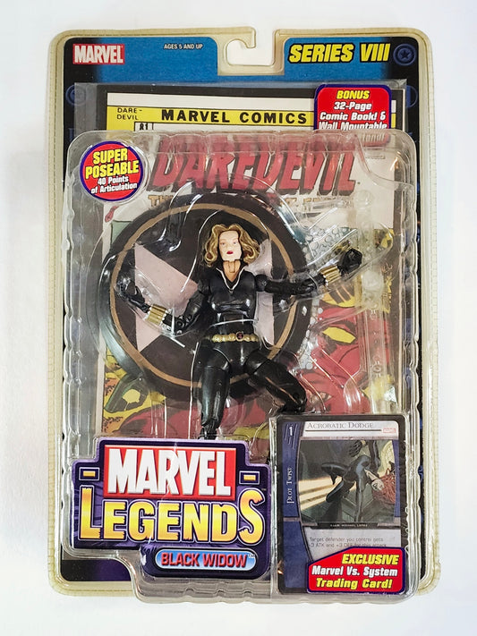 Marvel Legends Series VIII Black Widow (Short Hair Variant) 6-Inch Action Figure