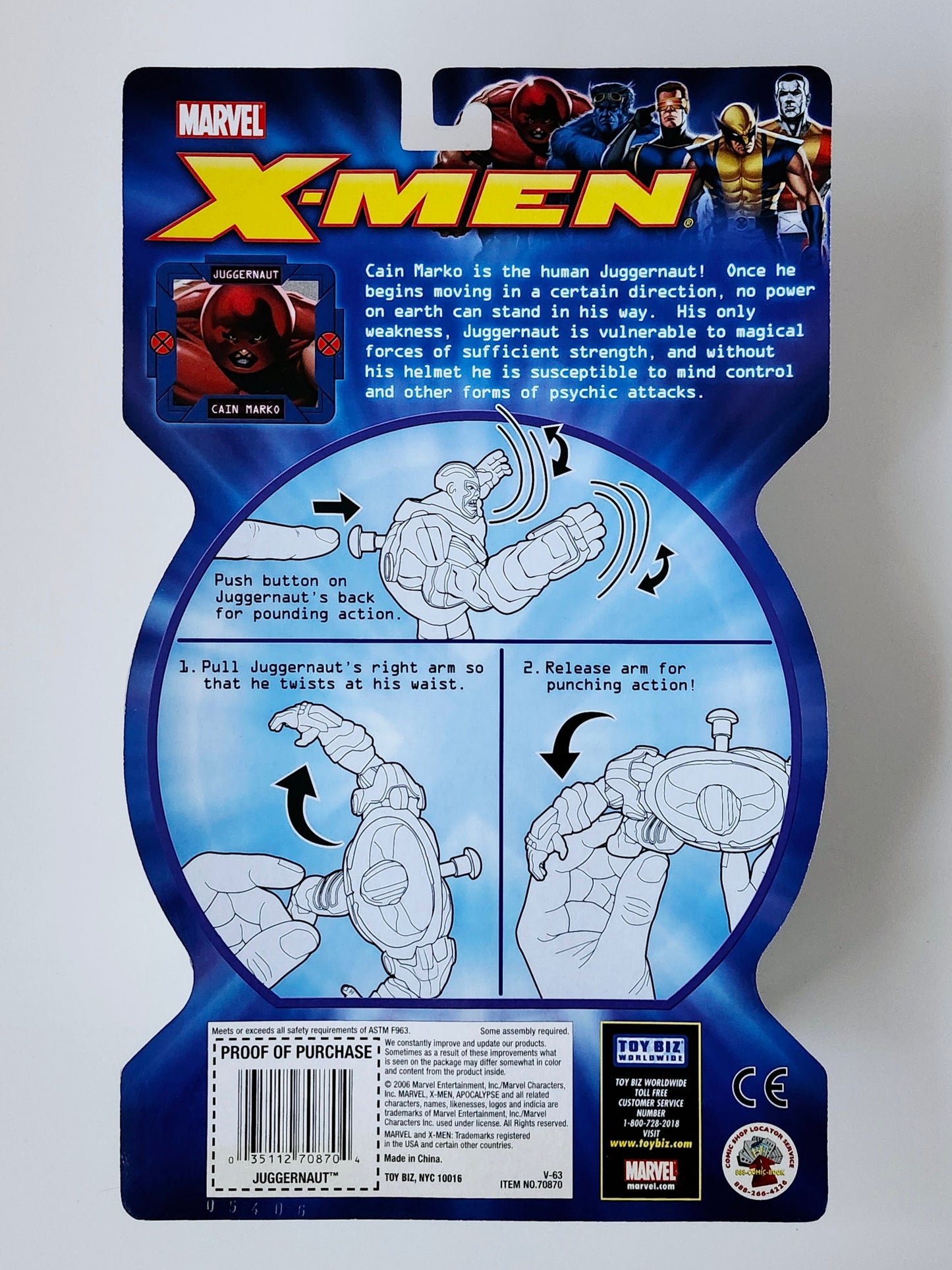 X-Men Classics Super Poseable Juggernaut 6-Inch Action Figure