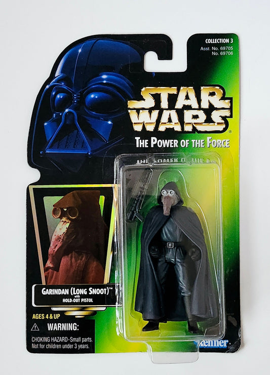 Star Wars: Power of the Force Garindan (Long Snoot) (Hologram Card) 3.75-Inch Action Figure