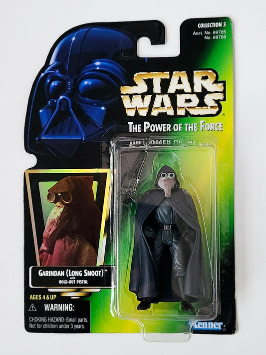 Star Wars: Power of the Force Garindan (Long Snoot) (Hologram Card) 3.75-Inch Action Figure