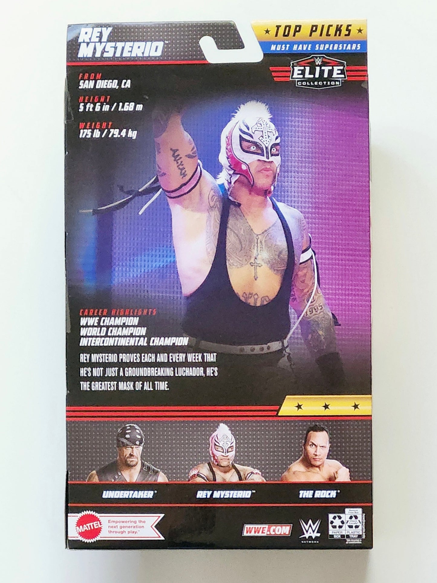 WWE Elite Collection Top Picks 2022 Rey Mysterio Action Figure