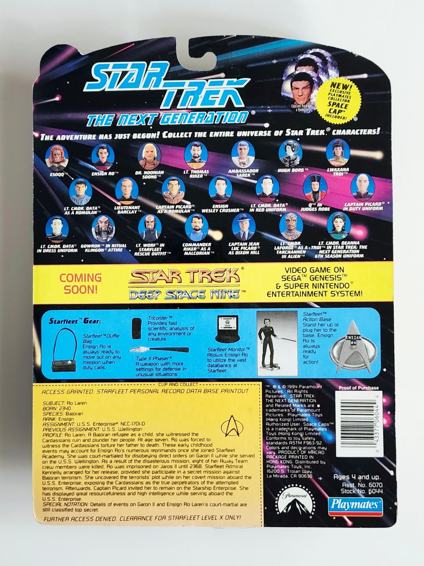 Star Trek: The Next Generation Ensign Ro Laren 4.5-Inch Action Figure