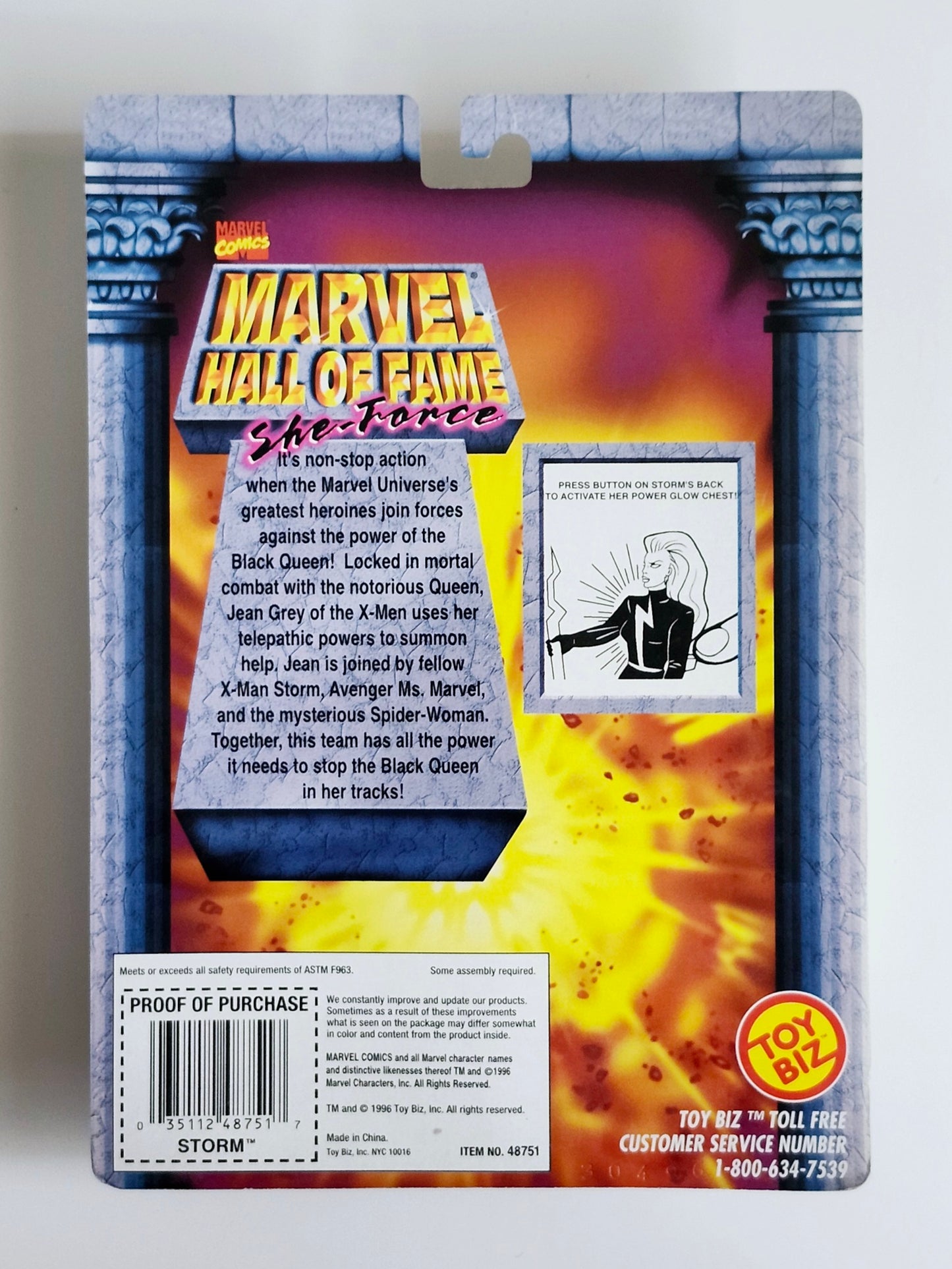 Marvel Hall of Fame She-Force Storm 5-Inch Action Figure