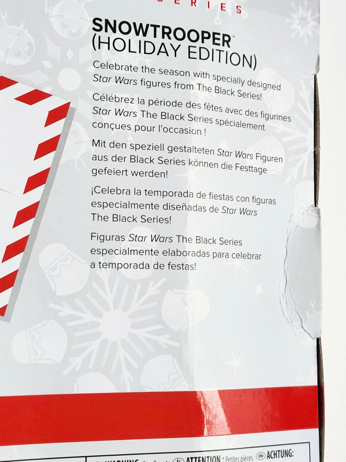 Star Wars: The Black Series Snowtrooper (Holiday Edition) 6-Inch Action Figure