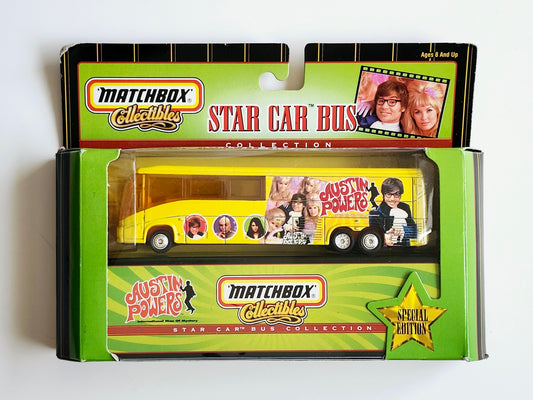 Matchbox Collectibles Star Car Bus Collection Austin Powers Yellow Bus