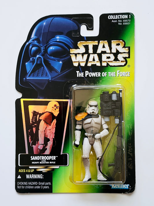 Star Wars: Power of the Force Sandtrooper (Hologram Card) 3.75-Inch Action Figure