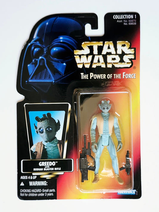 Star Wars: Power of the Force Greedo (Red Card) 3.75-Inch Action Figure