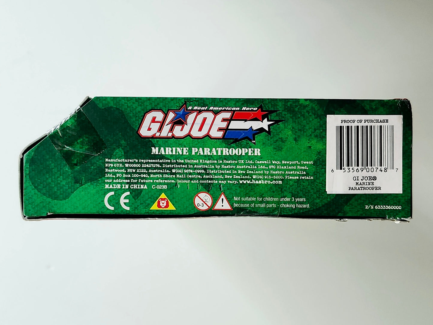 G.I. Joe Marine Paratrooper (African-American) 12-Inch Action Figure