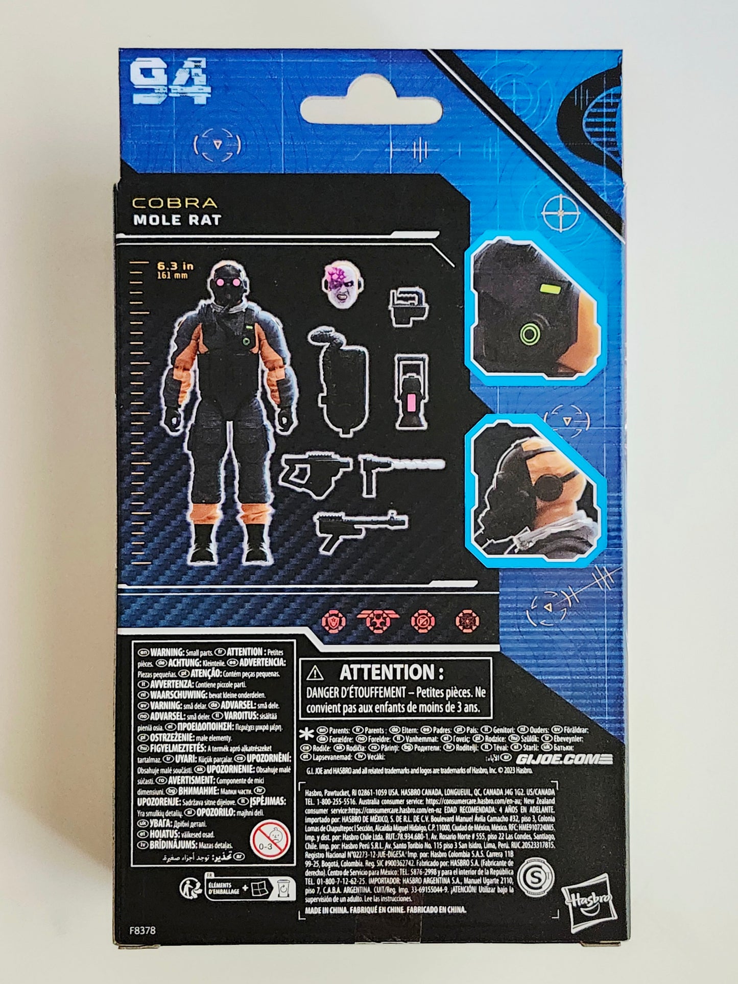 G.I. Joe Classified Series #94 Mole Rat Exclusive 6-Inch Action Figure