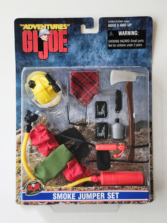Adventures of G.I. Joe Smoke Jumper Set 12-Inch Action Figure Accessories