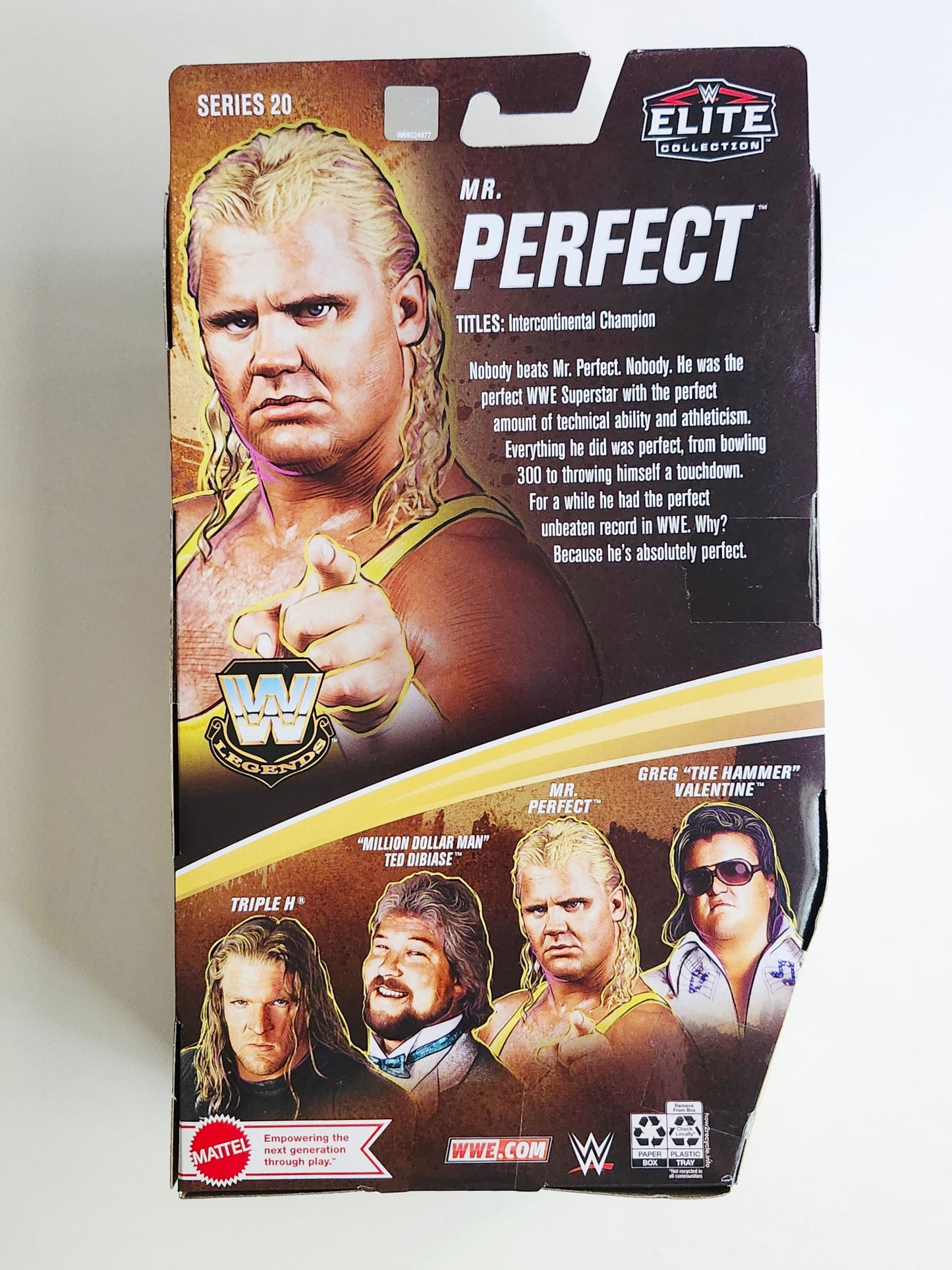 WWE Legends Elite Collection Series 20 Mr. Perfect Exclusive Action Figure