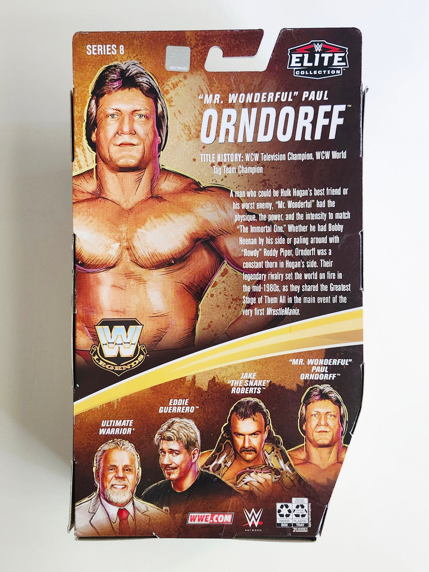 WWE Legends Elite Collection Series 8 "Mr. Wonderful" Paul Orndorff Exclusive Action Figure