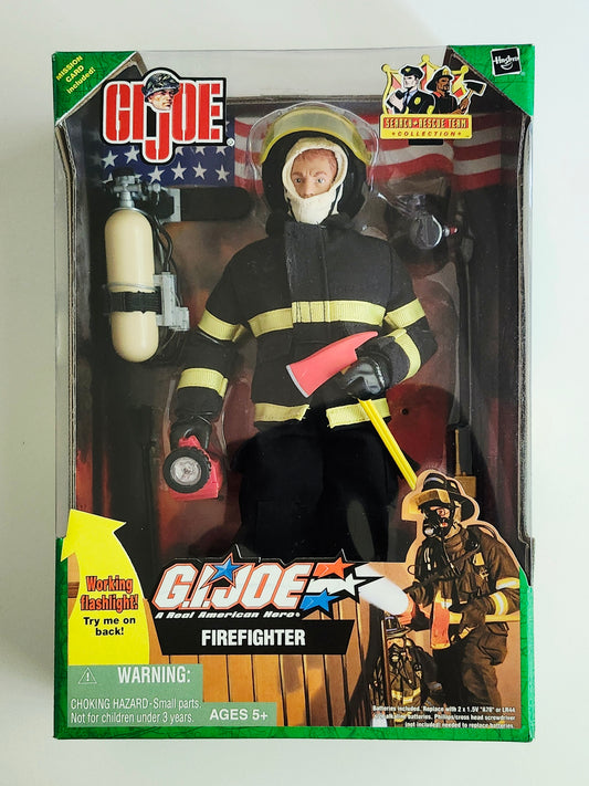 G.I. Joe Search & Rescue Team Collection Firefighter With Working Flashlight (Caucasian) 12-Inch Action Figure