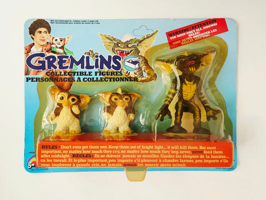 LJN Gremlins Collectible Figures Set, 1984