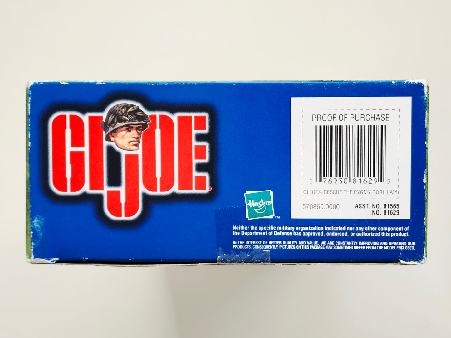 Adventures of G.I. Joe Rescue the Pygmy Gorilla (Caucasian) 12-Inch Action Figure, Not Sealed