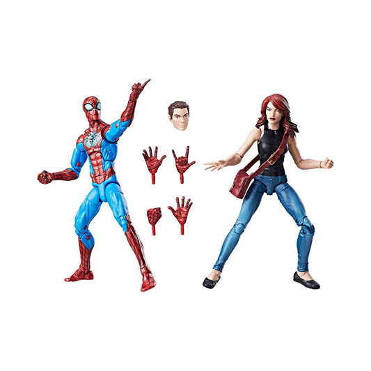 Marvel Legends Exclusive Spider-Man and Mary Jane Watson Action Figure 2-Pack