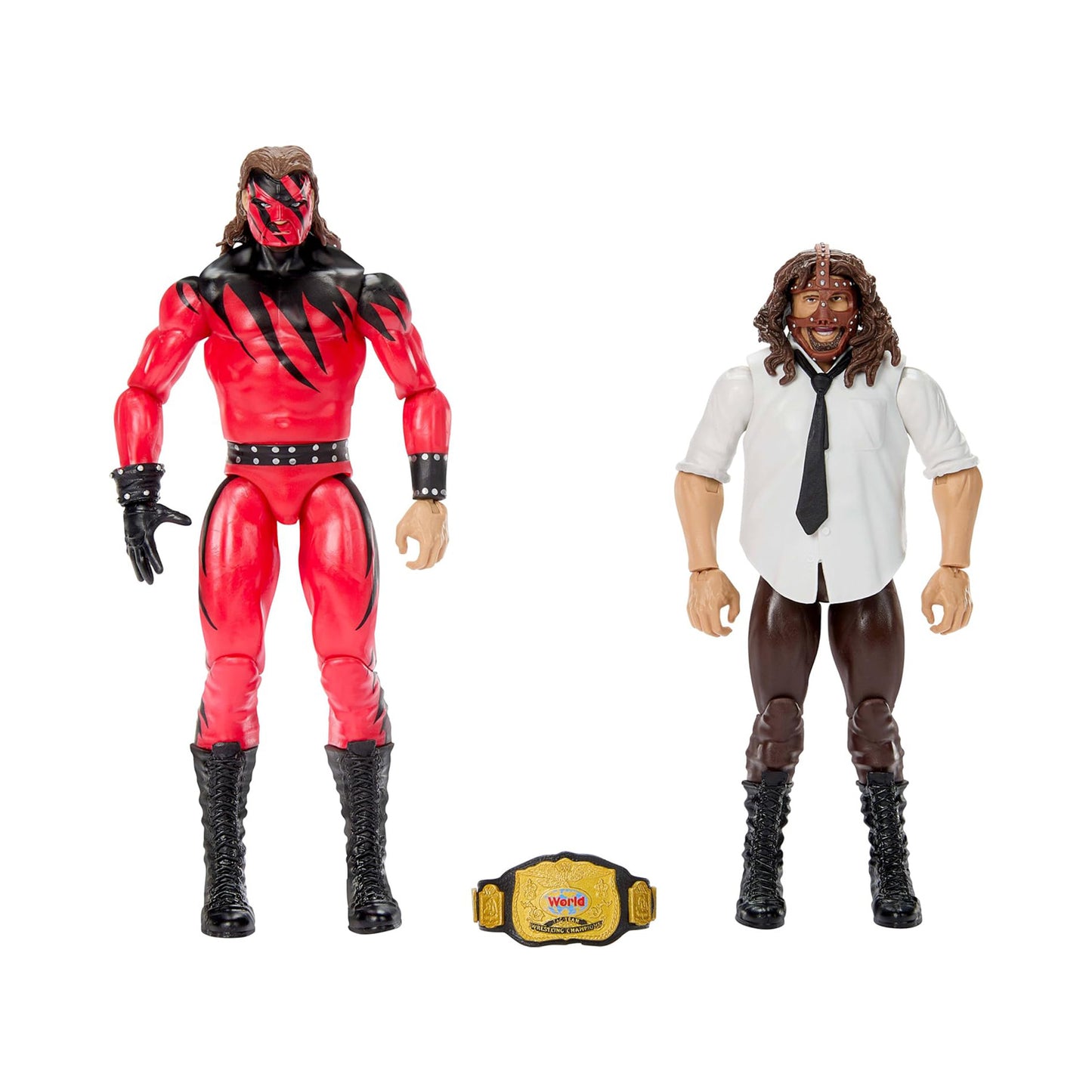 WWE Main Event Showdown Series #18 Kane & Mankind Action Figure 2-Pack