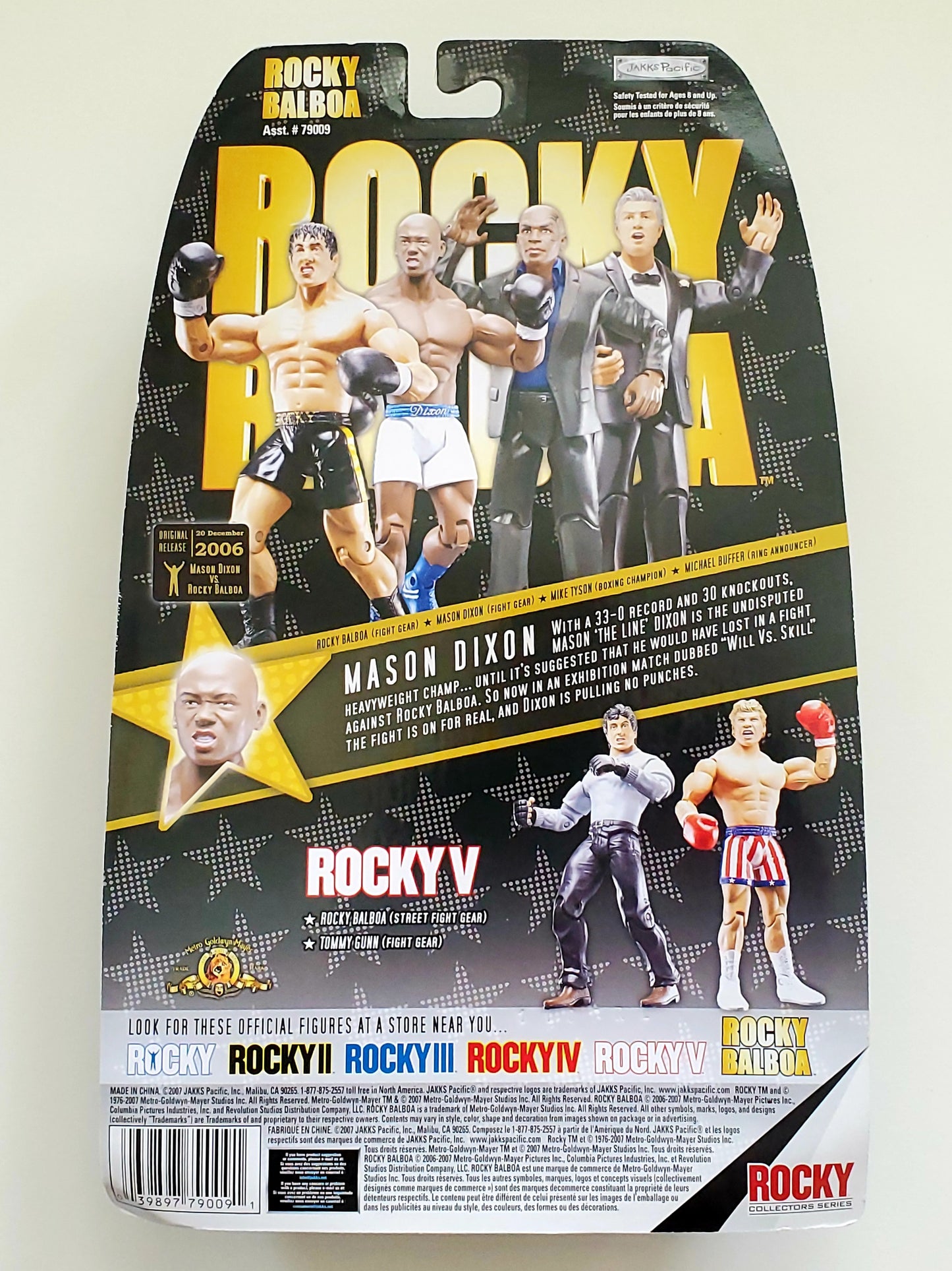 Rocky Balboa Mason "The Line" Dixon (vs. Rocky Balboa Ring Gear) Action Figure