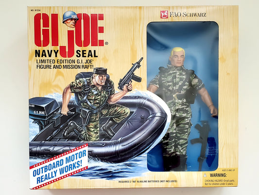 G.I. Joe Navy Seal and Mission Raft Exclusive 12-Inch Action Figure and Vehicle