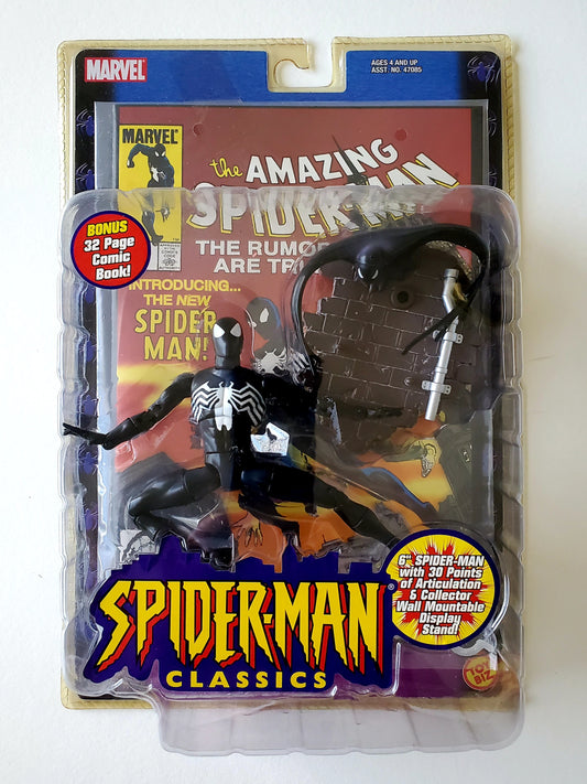 Spider-Man Classics Black Costumed Spider-Man 6-Inch Action Figure