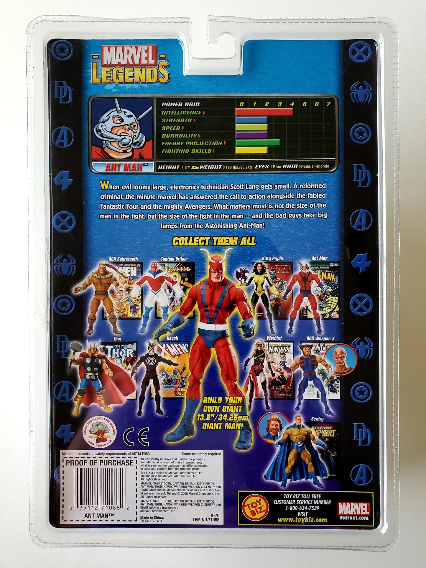 Marvel Legends Giant Man Series Ant Man 6-Inch Action Figure