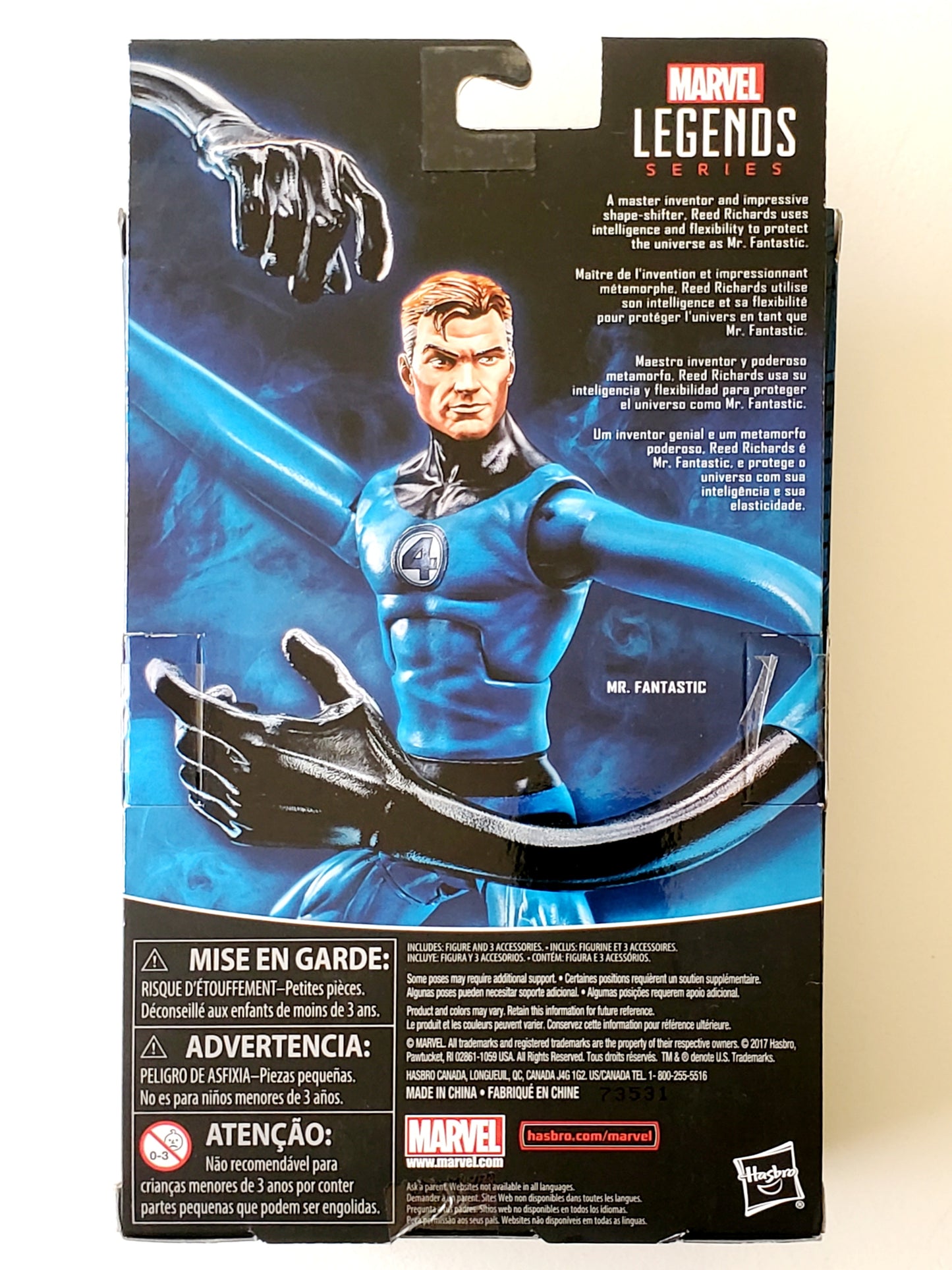 Marvel Legends Exclusive Mr. Fantastic 6-Inch Action Figure