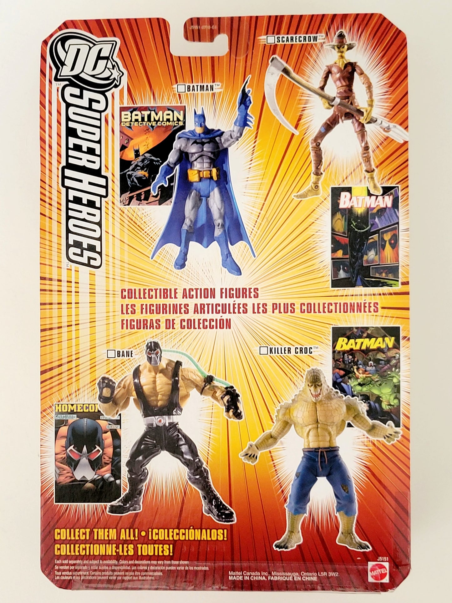 DC Superheroes Series 1 Batman Action Figure