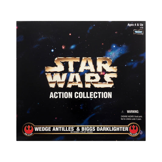 Star Wars Action Collection Wedge Antilles & Biggs Darklighter in Rebel Pilot Gear 12-Inch Action Figures