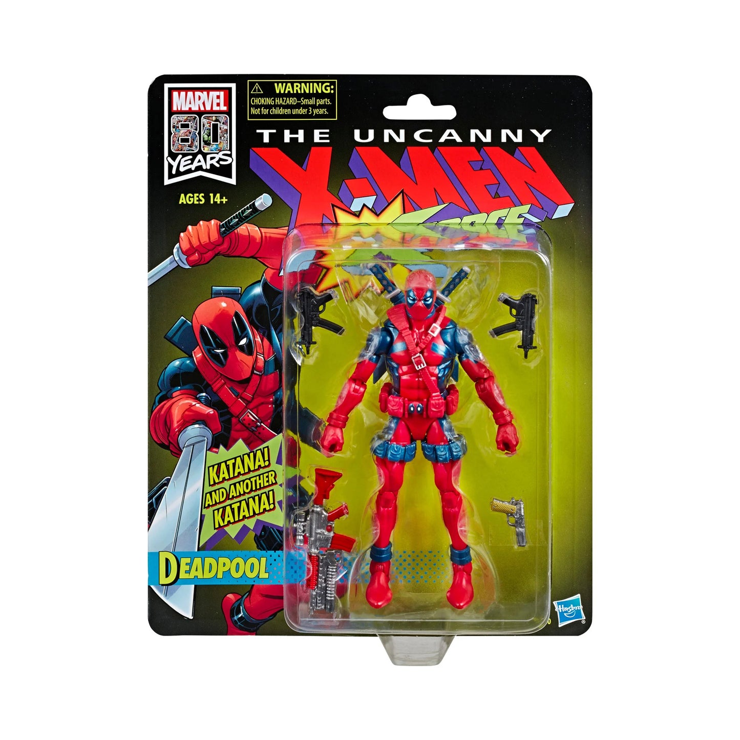 Marvel Legends X-Men/X-Force Retro Collection Deadpool Exclusive 6-Inch Action Figure