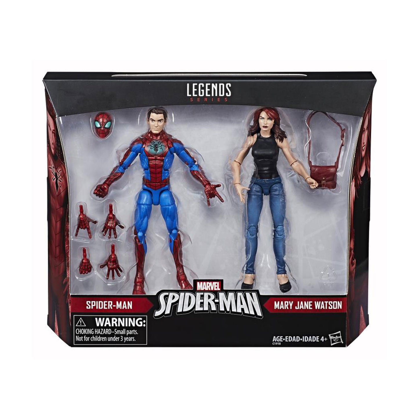 Marvel Legends Exclusive Spider-Man and Mary Jane Watson Action Figure 2-Pack