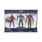 Marvel Legends Captain America: Civil War Action Figure 3-Pack (Spider-Man, Captain America, Iron Man)