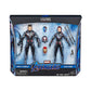 Marvel Legends Avengers Endgame Quantum Suit Marvel's Hawkeye and Black Widow Exclusive Action Figure 2-Pack