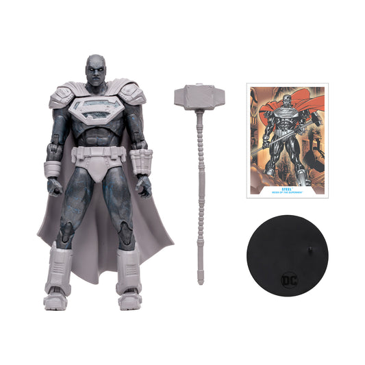 DC Multiverse Steel (Reign of the Supermen) Platinum Edition 7-Inch Action Figure