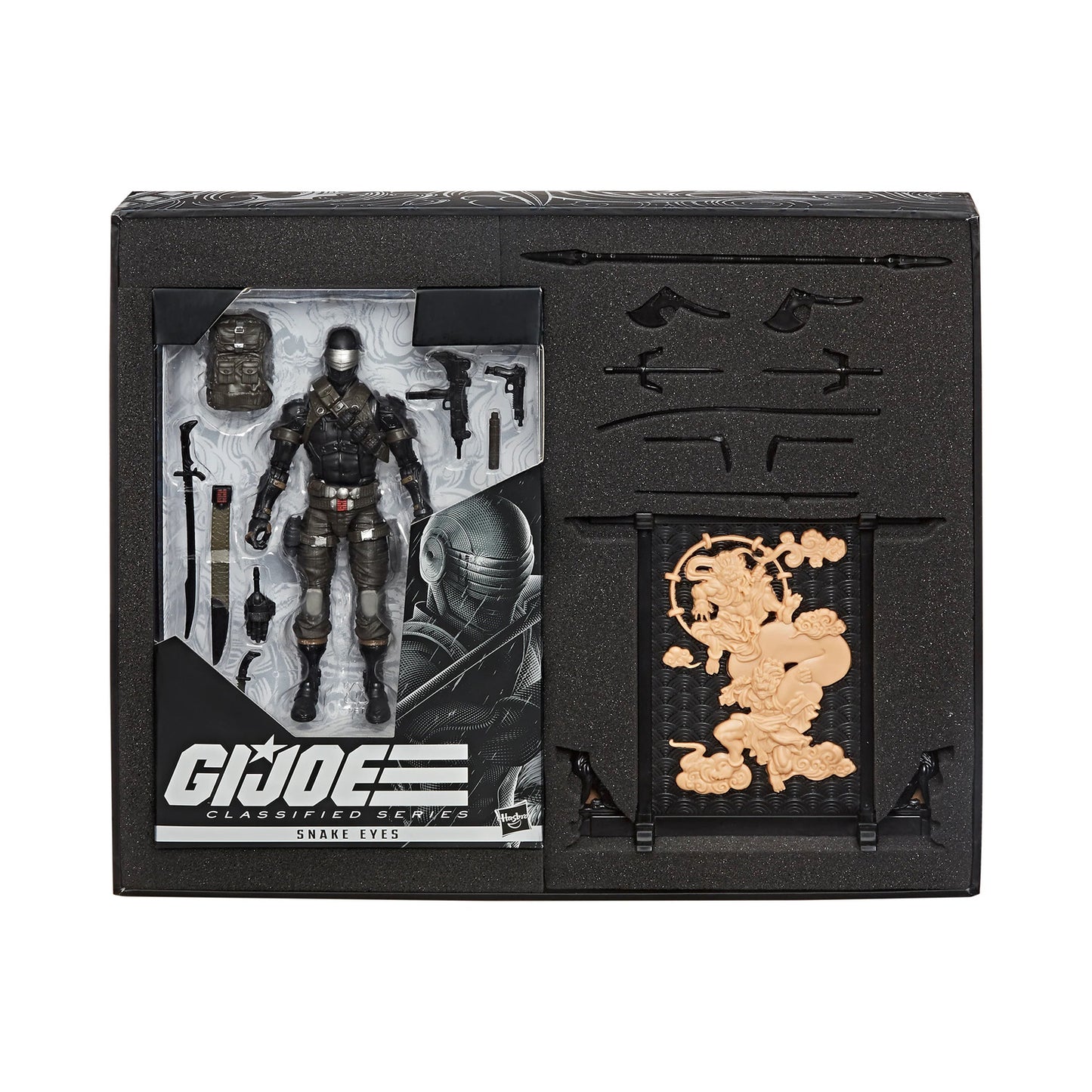 G.I. Joe Classified Series #00 Deluxe Snake Eyes Exclusive 6-Inch Action Figure Set