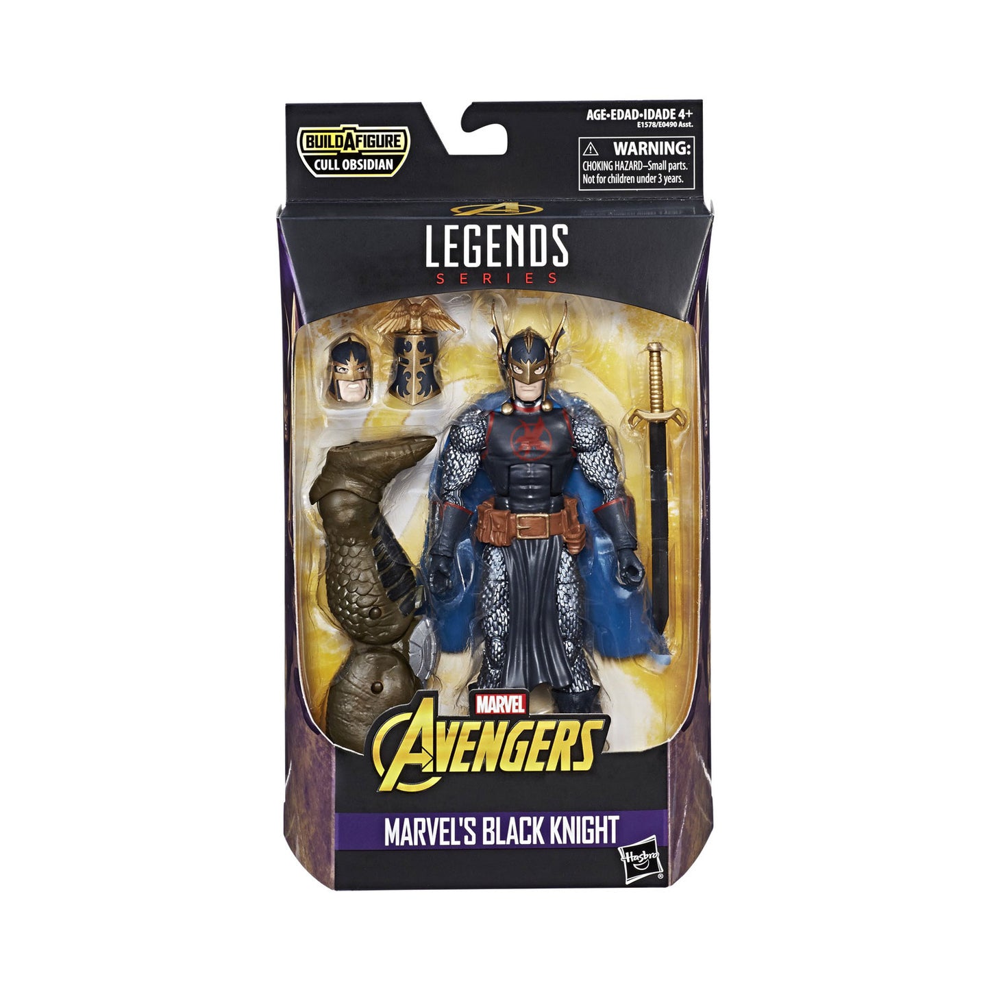 Marvel Legends Cull Obsidian Series Black Knight 6-Inch Action Figure