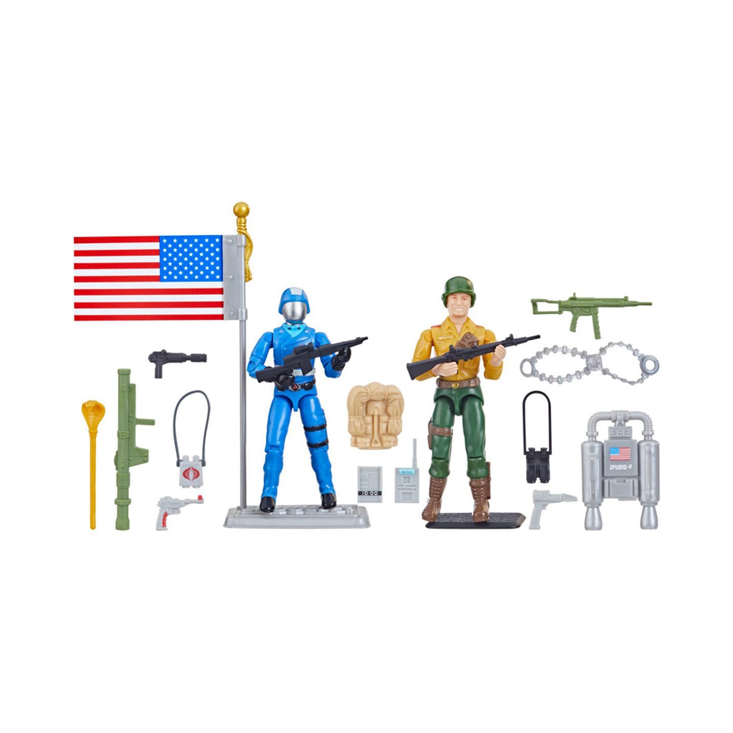 G.I. Joe Retro Collection Duke Vs. Cobra Commander 3.75-Inch Action Figures