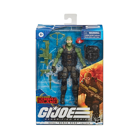 G.I. Joe Classified Series #10 Special Missions: Cobra Island Wayne "Beach Head" Sneeden 6-Inch Action Figure