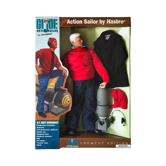 G.I. Joe Action Sailor U.S. Navy Ordinance Crewcut Edition (White Hair) 12-Inch Action Figure