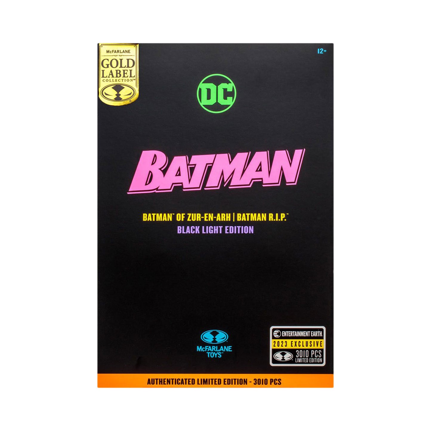 DC Multiverse Gold Label Batman of Zur-En-Arh Black Light Exclusive 7-Inch Action Figure