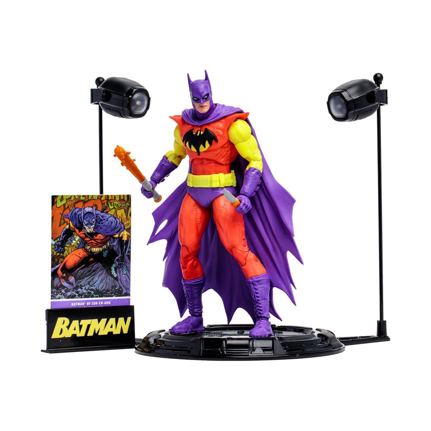 DC Multiverse Gold Label Batman of Zur-En-Arh Black Light Exclusive 7-Inch Action Figure