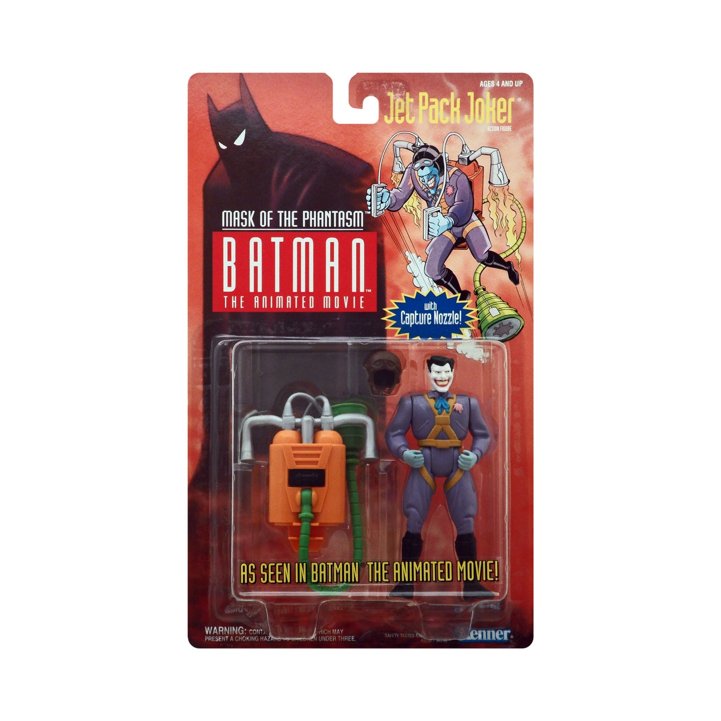 Batman: Mask of the Phantasm Series Jet Pack Joker (White Face) 4.5-Inch Action Figure