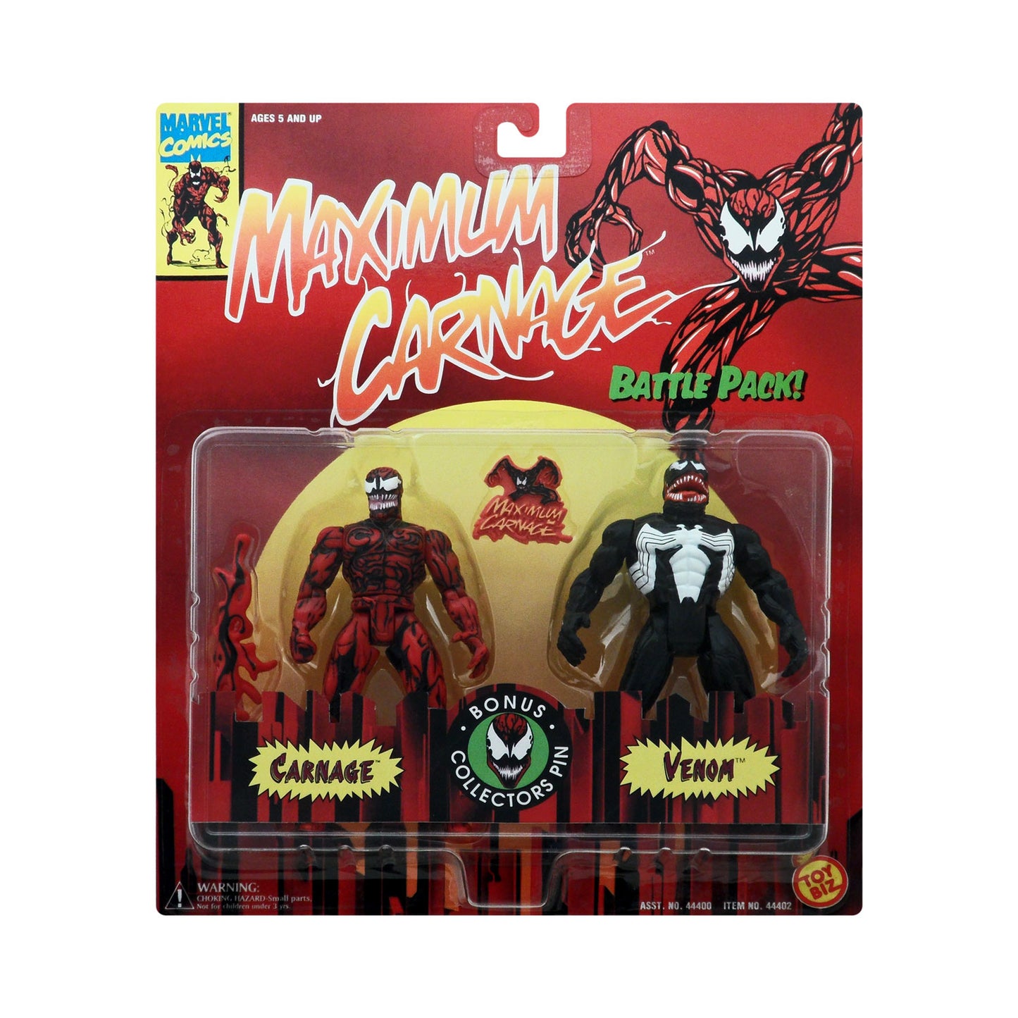 Maximum Carnage Battle Pack! with Carnage and Venom 5-Inch Action Figures