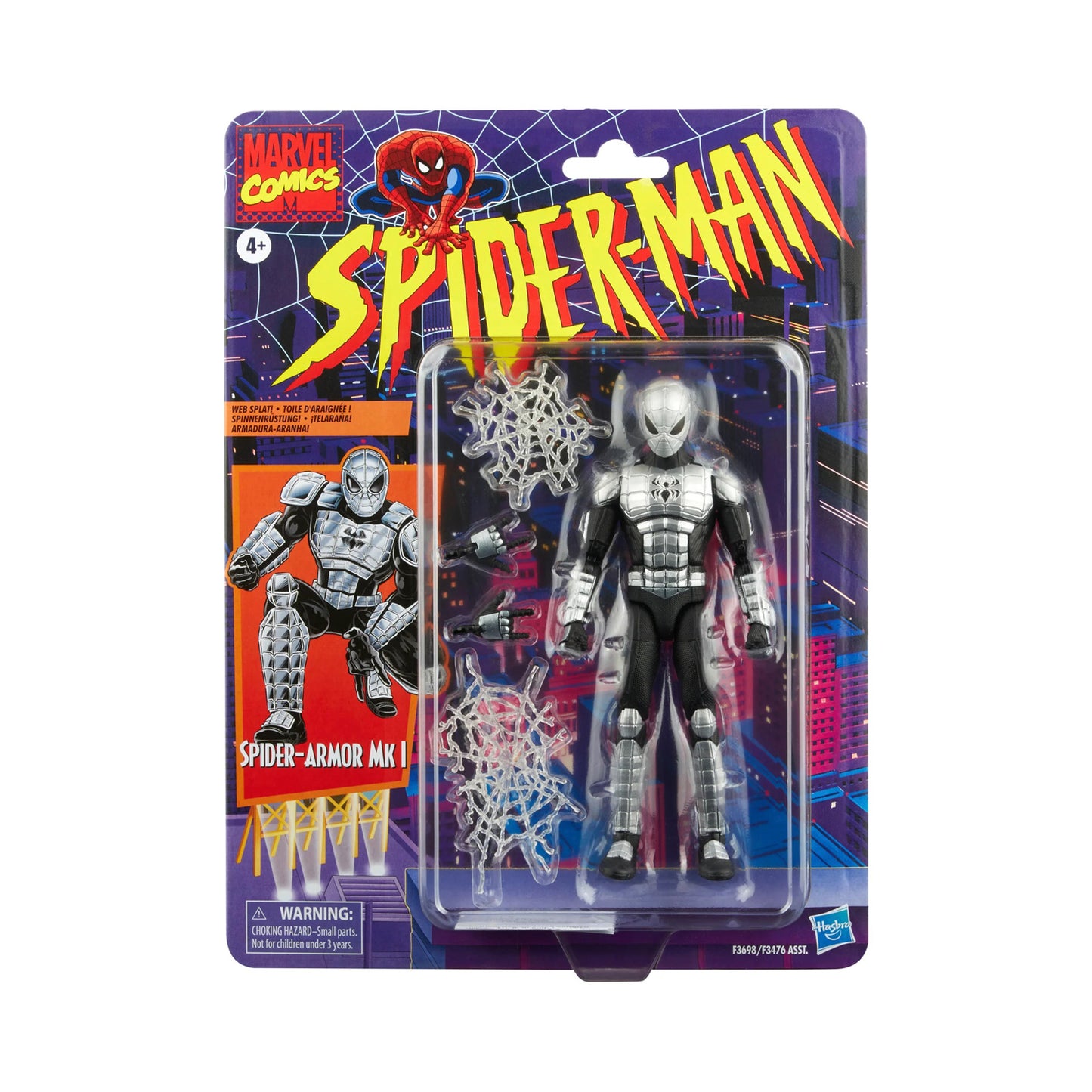 Marvel Legends Spider-Man Retro Collection Spider-Armor Mk I 6-Inch Action Figure