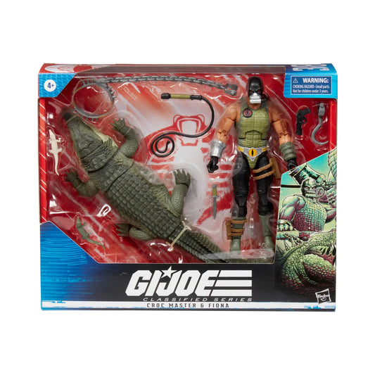 G.I. Joe Classified Series #38 Croc Master & Fiona 6-Inch Scale Action Figures